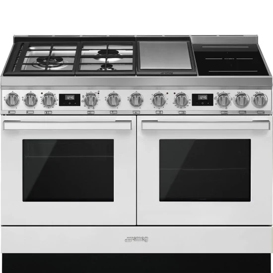 Smeg Cucina 120x60 cm: Misto Gas Piano Cottura.