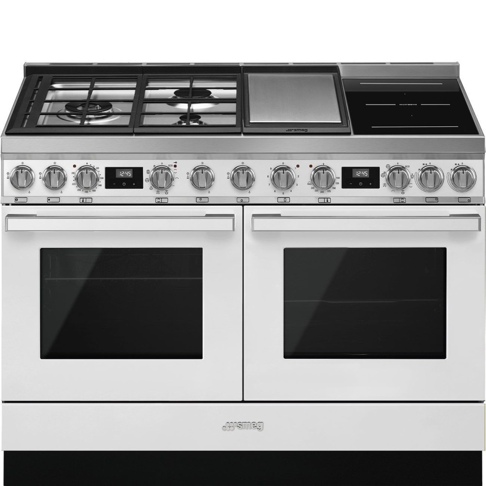 Smeg Cucina 120x60 cm: Misto Gas Piano Cottura.