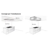 Barazza Cm. 90 Inox - Ceiling hood - Professional Suitechen Eduardor