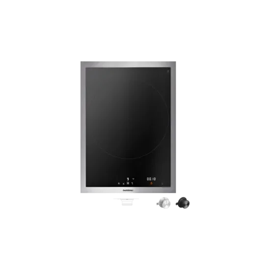 Серия 400, 38 см, 1 зона приготовления 21-32 см, рама из нержавеющей стали Vario, без knob