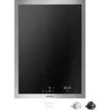 Plaque à induction Wok Series 400, 38 cm, 1 zone de cuisson 21-32 cm, cadre en acier inoxydable Vario, sans bouton de commande