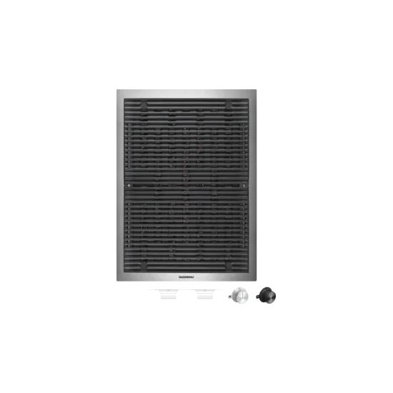 电气化系列400,38厘米,2个区,用碎石块、无锈钢框架Vario,没有knobs