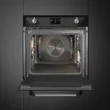 Smeg SOP6902S2PN Four à Pizza Thermoventilé, Pyro Vapeur & Vapeur Combinée - 60cm Noir