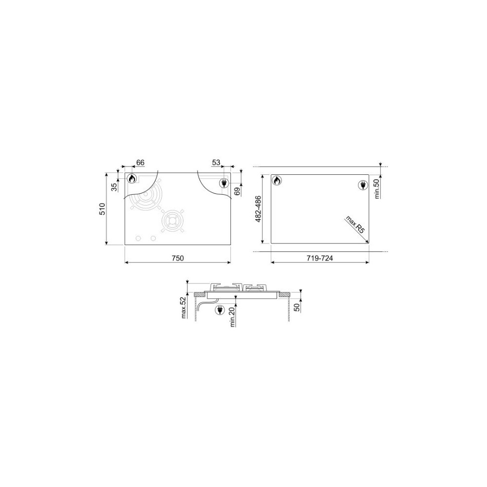"“专业黑晶体中的duct和气体75厘米”"