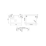 "«Индукционный шланг и газ Смег 75 см в профессиональном черном кристалле»"
