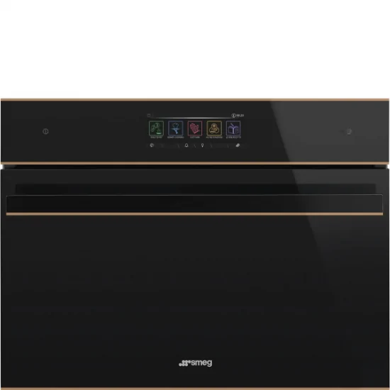 Forno Incasso Smeg SO4606WM2PNR Combinato Microonde 45cm | DueG Store