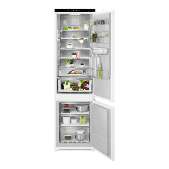 "Frigocongelatore combinato Aeg NSC8M191DS con tecnologia MaxiFresh"