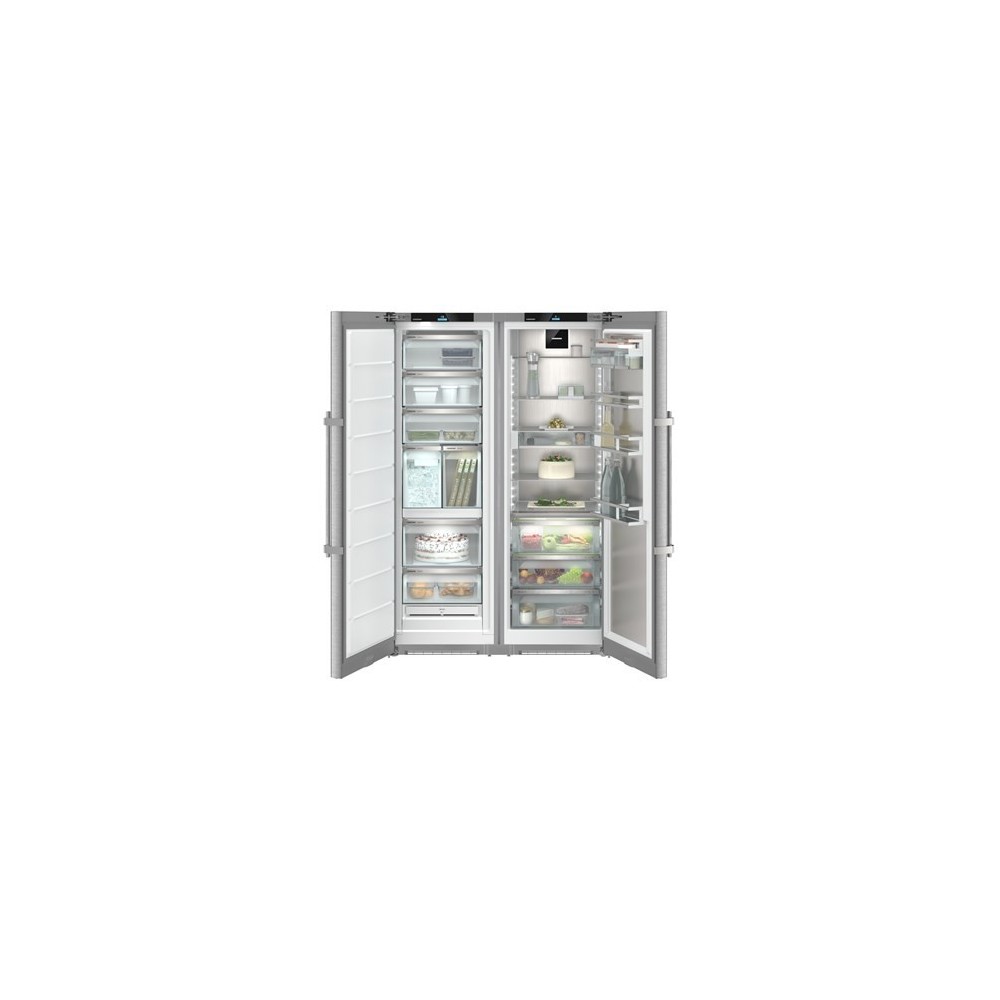 XRFst5295 Refrigerador combinado Liebherr de acero inoxidable lado a lado: Calidad profesional