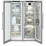 XRFst5295 Refrigerador combinado Liebherr de acero inoxidable lado a lado: Calidad profesional
