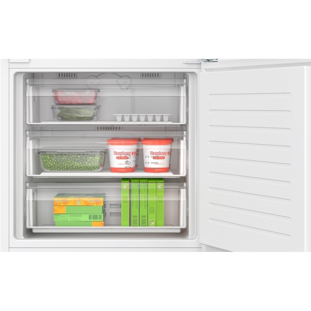 75cm Built-in Combined Refrigerators - Bosch KBN96ADD0, Flat Hinge.