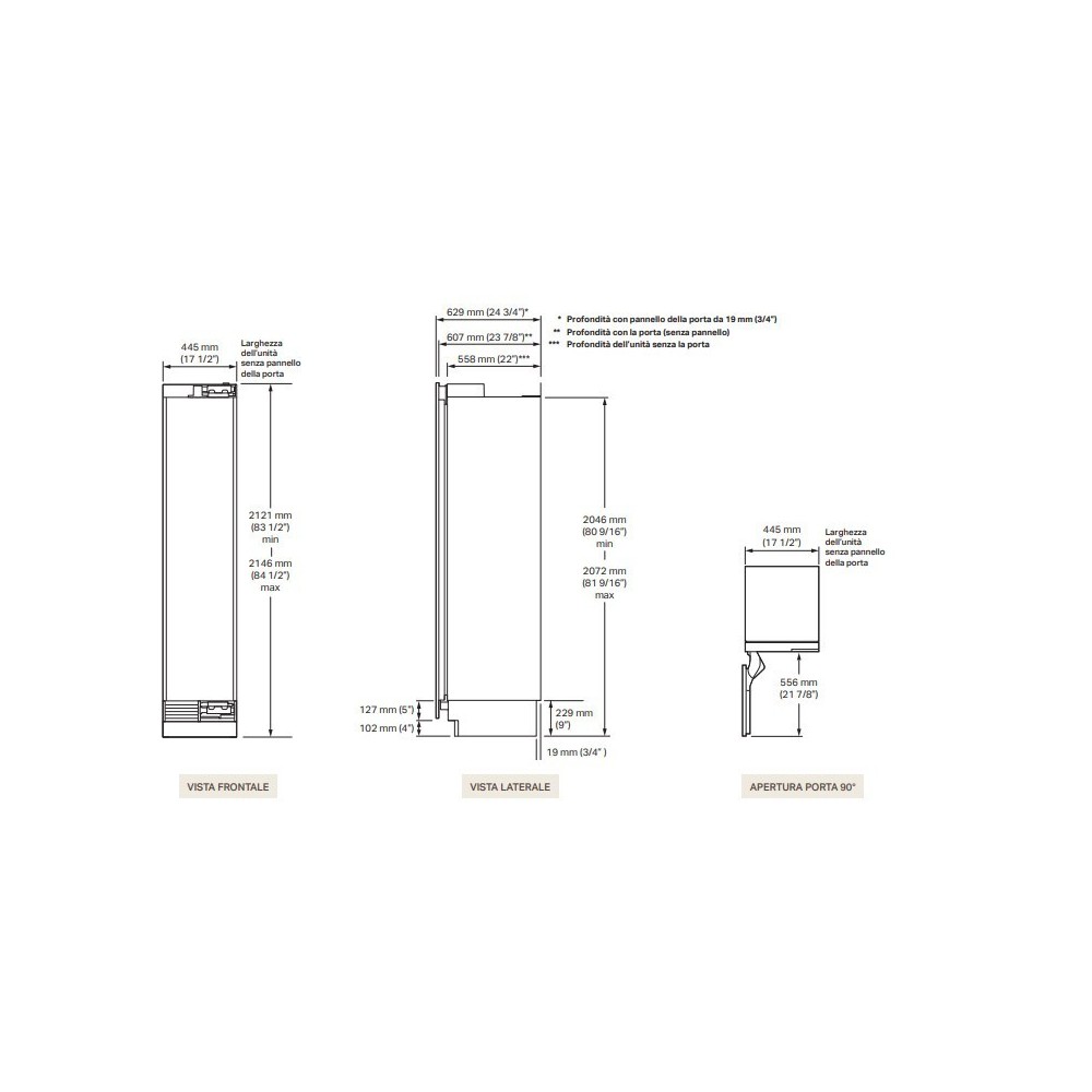 Säulen-Weinkühlschrank SKSWC182RP von Signature Kitchen Suite: elegantes Design und erstklassige Funktionalität