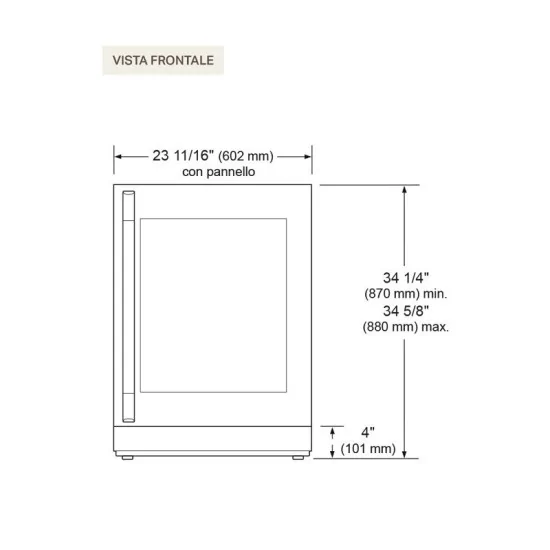 Unterbau-Weinkeller: elegantes Design und erstklassige Funktionalität