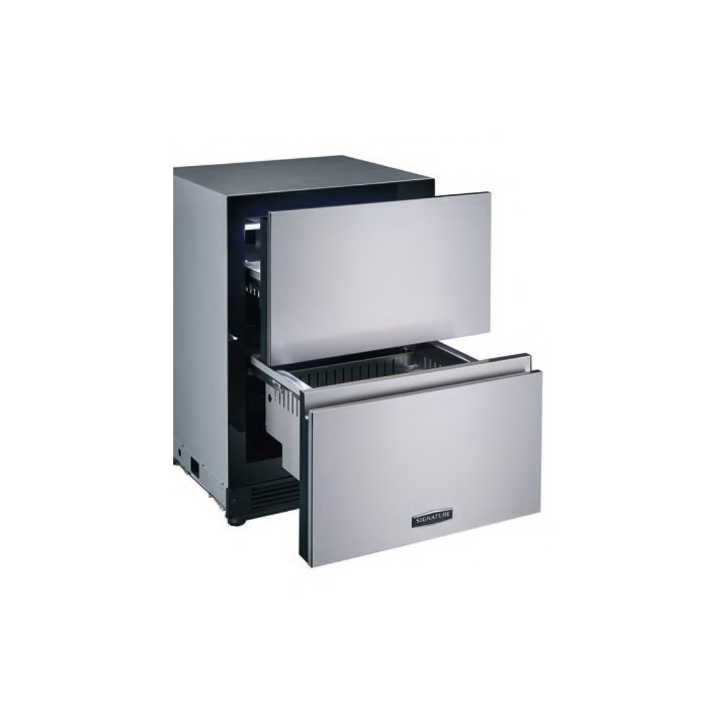 Frigorifero/congelatore a cassetti da sottobanco SKSUD2402P di Signature Kitchen Suite: design elegante e funzionalità premium