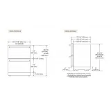 SKSUD2402P Холодильник / Freezer Signature Kitchen Suite: стильный дизайн и премиальная функциональность