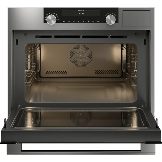 Asko OCSM 8487 s Full Steam combined oven and microwave, 45 cm steel