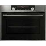 Asko OCSM 8487 s Full Dampf kombinierter Ofen und Mikrowelle, 45 cm Stahl