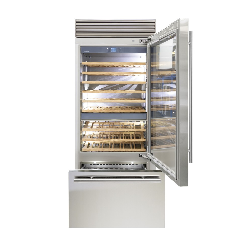 Сухой с стеклянной дверью