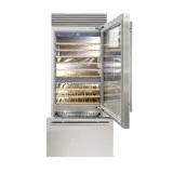 Secadora con puerta de cristal