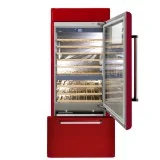 Country Collection 90 cm AS8991TWT Wine cellar with glass door