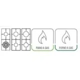 Lofra MG96GV/Cis: Cuisine 90cm en acier |MISUMI https://duegstore.com/fr/2-home