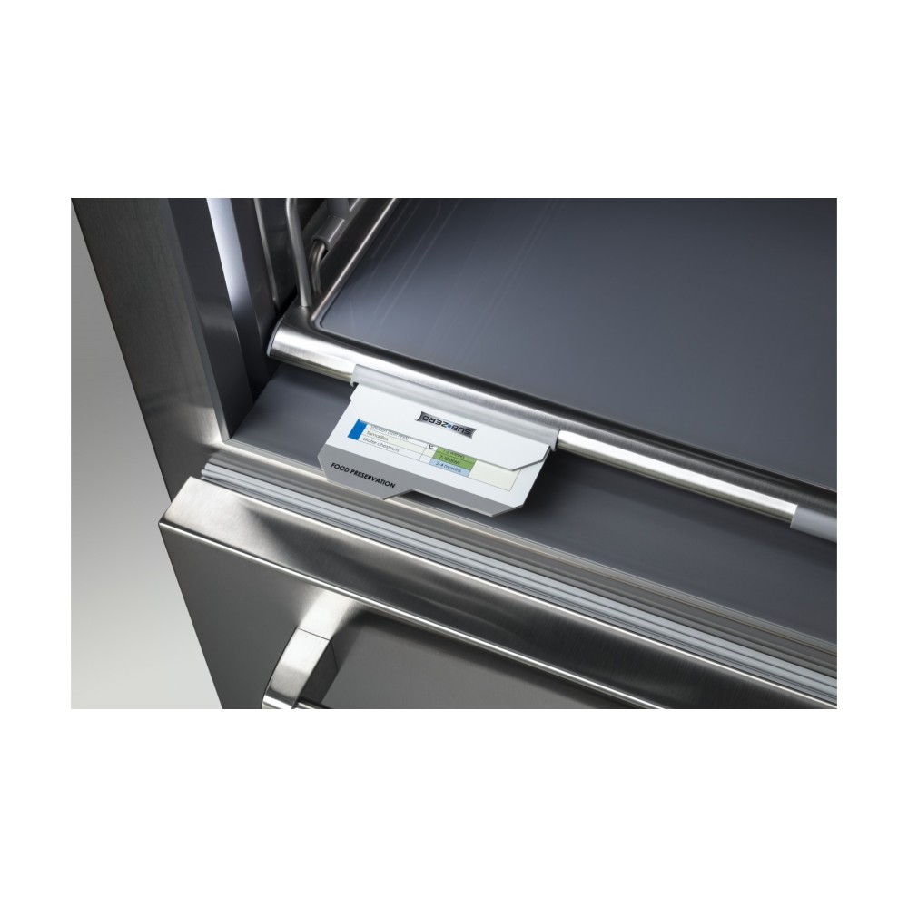 Refrigerador de acero inoxidable con fabricante de hielo: ¡Una solución profesional sin pari!