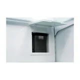 Réfrigérateur à porte française avec distributeur d'eau filtrée.