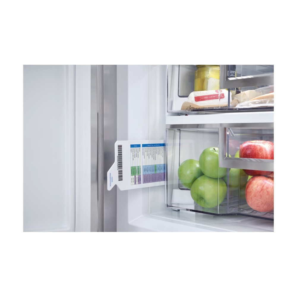 Tres puertas Largo 120cm Refrigerador con Helado.