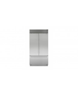 réfrigérateur/congélateur trois portes avec machine à glaçons et distributeur d'eau interne