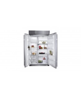 Side-by-Side-Kühlschrank mit Eiswürfelbereiter und Wasser-/Eisspender