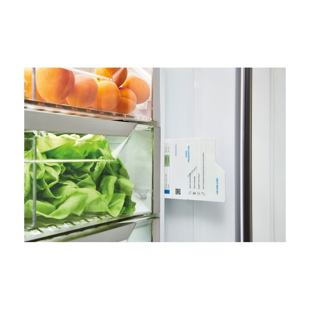 Single-door Column Fridge with Filtered Water Dispenser.