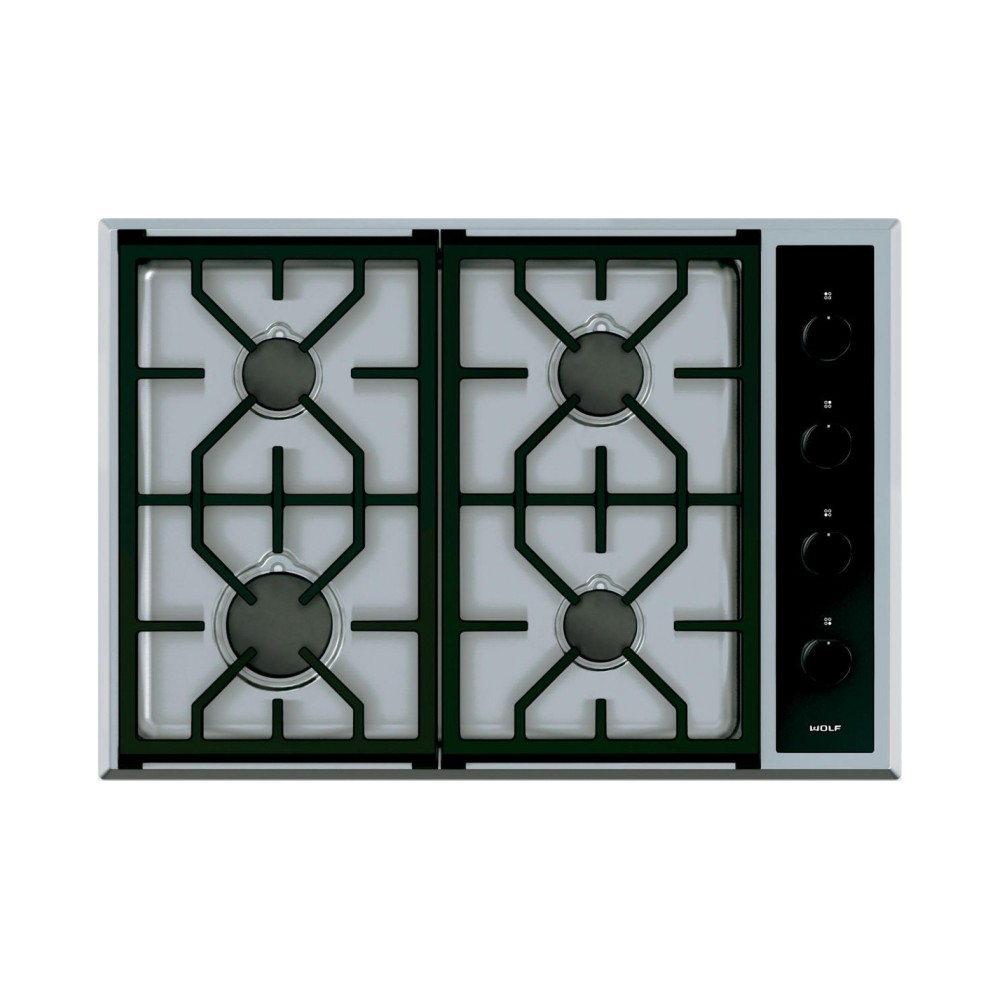 cocina superior en línea de transición 4 fuegos