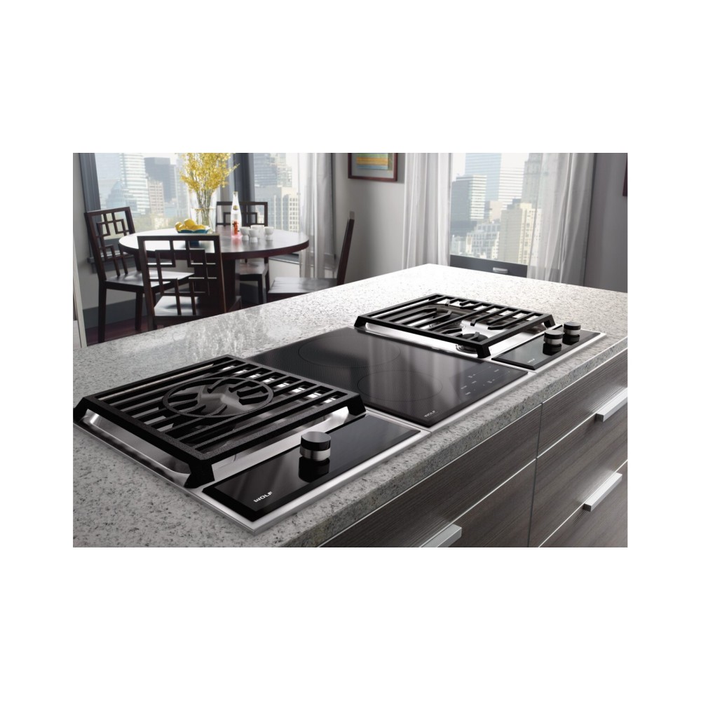 wok gas hob, Dimensions 102x381x533.