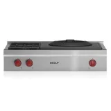 cocina profesional de gas 2 quemadores y quemador de wok