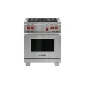 cocina de combustible dual 4 fuegos + 1 horno