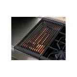 Professionelles Kochfeld: 4 Brenner + Grill + Teppanyaki