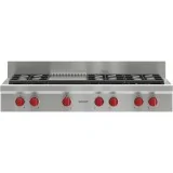 Professioneller Gasherd mit 4 Brennern + Grill + Teppanyaki