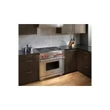 Cucina Dual Fuel 6 Fuochi + 1 Forno Sub-Zero Wolf