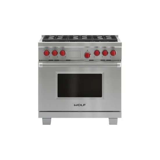 cocina de combustible dual 6 fuegos + 1 horno