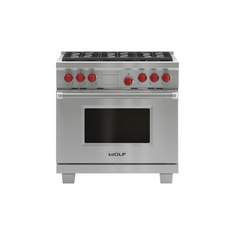 cocina de combustible dual 6 fuegos + 1 horno
