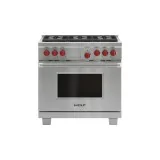 cocina de combustible dual 6 fuegos + 1 horno