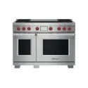 cocina de combustible dual 4 fuegos + doble teppanyaki + 2 hornos