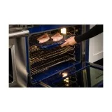 Leckere Kreationen mit dem 4-Flammen-Dual-Fuel-Kocher + Grill + Teppanyaki + 2 Sub-Zero-Wolf-Öfen!