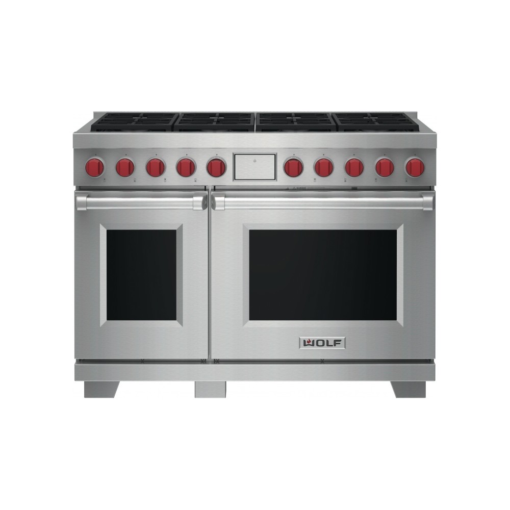 двухтопливная кухня с 8 конфорками + 2 духовки