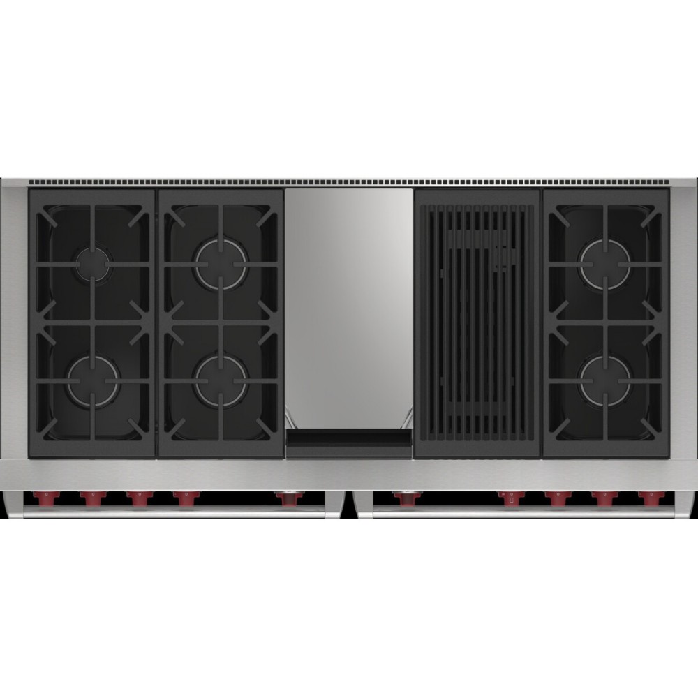 Dual Fuel Kitchen: 6 Burners, Grill, Teppanyaki and 2 Ovens!