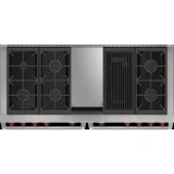 Dual Fuel Kitchen: 6 Burners, Grill, Teppanyaki and 2 Ovens!