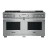 dual fuel kitchen with 6 burners and double teppanyaki with 2 ovens