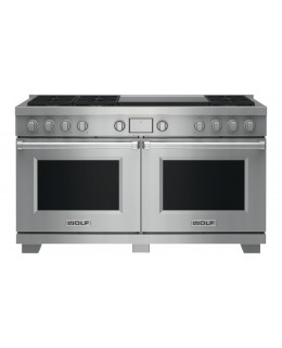 dual fuel kitchen with 6 burners and double teppanyaki with 2 ovens