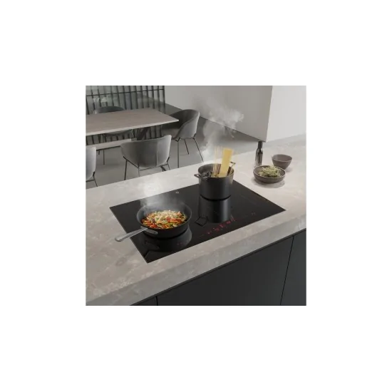 Table de cuisson à induction Zoneflex Optiglass : conception double 4 zones