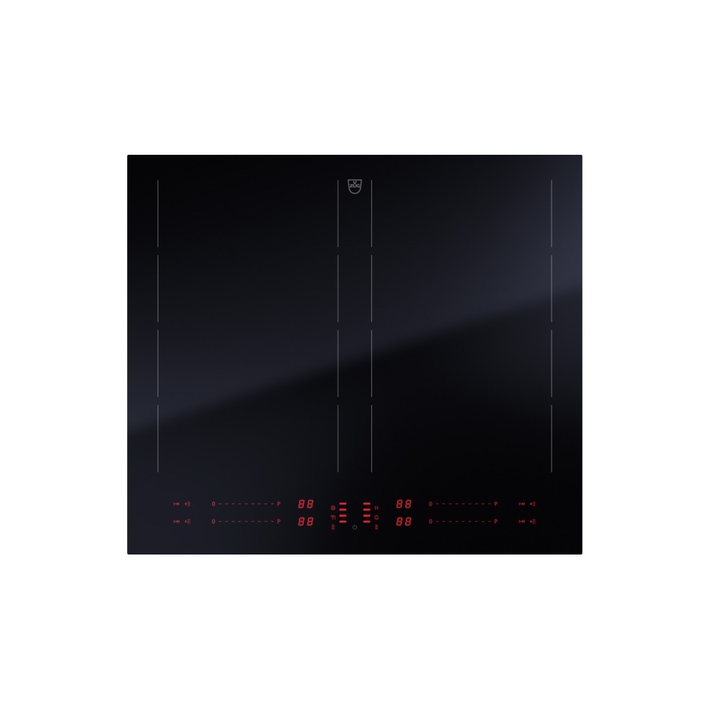 индукционная плита V4000 л604 Зоны Zoneflex 4 двойной дизайн