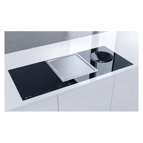 Table de cuisson à induction 40 cm Teppanyaki à usage professionnel.